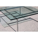 PK-61 Glass Table by Poul Kjaerholm for E. Kold Christensen