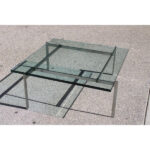 PK-61 Glass Table by Poul Kjaerholm for E. Kold Christensen