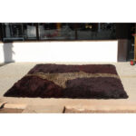 Hand Woven Abstract Carpet Designed by Timo Sarpaneva