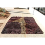 Hand Woven Abstract Carpet Designed by Timo Sarpaneva