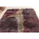 Hand Woven Abstract Carpet Designed by Timo Sarpaneva
