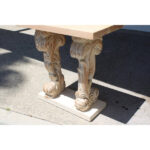 Pair of Carved Painted Console Tables