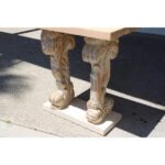 Pair of Carved Painted Console Tables