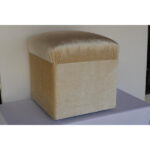 Pair of Ottomans on Rollers