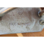 Danish Teak and Chrome Hairpin Desk from Danflex