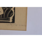 Eric Gill (1882-1940) Wood Engraving, The Juice of My Pomegranates