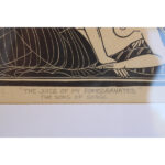 Eric Gill (1882-1940) Wood Engraving, The Juice of My Pomegranates