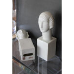 Pair of Porcelain Busts by Geza de Vegh for Lamberton Scammell