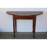 Pair of Country Demi-lune Tables