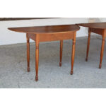 Pair of Country Demi-lune Tables