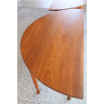 Pair of Country Demi-lune Tables