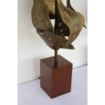 Sculptural Brutalist Lamp by the Laurel Lamp Mfg. Company