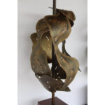 Sculptural Brutalist Lamp by the Laurel Lamp Mfg. Company