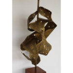 Sculptural Brutalist Lamp by the Laurel Lamp Mfg. Company