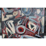 Painting by A. Robertson, titled Lets Take a Look at Some Meanies, dated 1995