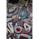 Painting by A. Robertson, titled Lets Take a Look at Some Meanies, dated 1995