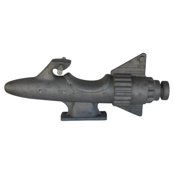 Aluminum Rocket Playground Toy Sculpture