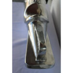 Aluminum High Polished Rocket Playground Toy Ride/Sculpture