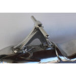 Aluminum High Polished Rocket Playground Toy Ride/Sculpture