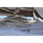 Aluminum High Polished Rocket Playground Toy Ride/Sculpture