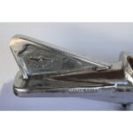 Aluminum High Polished Rocket Playground Toy Ride/Sculpture