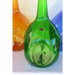 Four Large Hand Blown Glass Vessels by the Zeller Glass Company
