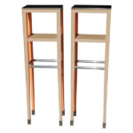 Pair of Pedestals by Philippe Starck for the Clift Hotel, San Francisco, CA.