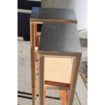 Pair of Pedestals by Philippe Starck for the Clift Hotel, San Francisco, CA.