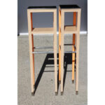 Pair of Pedestals by Philippe Starck for the Clift Hotel, San Francisco, CA.