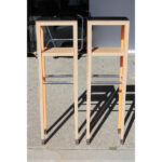 Pair of Pedestals by Philippe Starck for the Clift Hotel, San Francisco, CA.