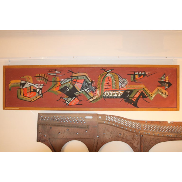 Painting on Wood by Wilder Bentley, 1959