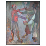 Abstract Painting Titled Trick or Treat