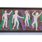 Outsider Art Painting titled Spielunkers, 3/10/09 RRD