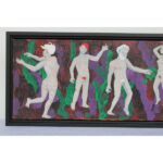 Outsider Art Painting titled Spielunkers, 3/10/09 RRD