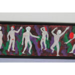 Outsider Art Painting titled Spielunkers, 3/10/09 RRD