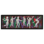 Outsider Art Painting titled Spielunkers, 3/10/09 RRD