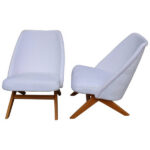 Pair of Congo Chairs by Theo Ruth for Artifort