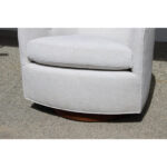 Milo Baughman Lounge and Ottoman, Tilt and Swivel