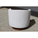 Milo Baughman Lounge and Ottoman, Tilt and Swivel