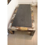 Large Slate Top Patchwork Coffee Table by Paul Evans
