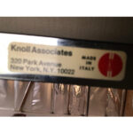 Knoll Associates Couch, Park Avenue, New York, Made in Italy