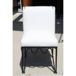 Pair of Steel Chairs Attributed to Pacific Iron Products