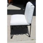 Pair of Steel Chairs Attributed to Pacific Iron Products