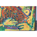 Abstract Folk Art Painting by Michael Davis