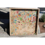 Abstract Folk Art Painting by Michael Davis