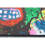 Abstract Folk Art Painting by Michael Davis