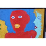 Abstract Folk Art Painting by Michael Davis