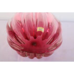 Seguso Murano Cranberry Glass Vase