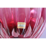 Seguso Murano Cranberry Glass Vase