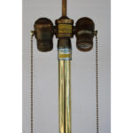 Pair of ChamplevÃ© Lamps by The MARBRO Lamp Company, Los Angeles, CA.